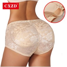  High Stretch Breathable Women's Underpants Fake Ass Butt Lifter Removable Pads Body Shaper Tummy Control Panties Hip Briefs