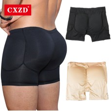  Male Sexy Shaper Panties Butt Lifter Hip Pad Fake Ass Foam Padded Underpants Men Shapewear Seamless Bottom Underpants