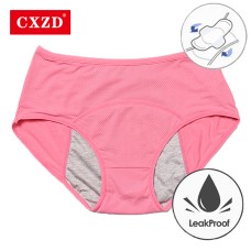  New Leak Proof Menstrual Period Panties Women Underwear Physiological Pants Cotton Health Briefs High Waist Warm For Female