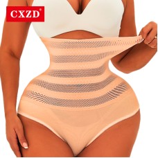  High Waist Slimming Waist trainer Butt Lifter Breathable Seamless Panty Tummy Control Modeling Thong Underwear Body Shaper