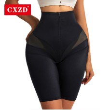  Women Waist Trainer Tummy Control Panties with Zipper Slimming Stretch Butt Lifter Thigh Slimmer Abdomen High Waist Shapers