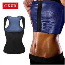  Women Sauna Shaper Vest Thermo Sweat Tank Tops Body Shapewear Slimming Waist Trainer Corset Gym Fitness Shirt Workout Suits