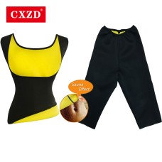  shapers for women Sauna Vest + Pant Neoprene fat Burn body shaper slimming underwear workout shapewear tummy control