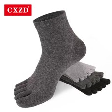  Men's sports running five-finger socks elastic short soiled socks and individual toe sports socks