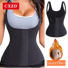  2022 Hot Waist Trainer Cincher Body Shaper Underwear Lingerie  4 Breasted Tummy Abdominal Trimmer Corset Fat Burning Vest