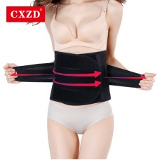  2021 New Sauna Sweat Shaper Waist Trainer Corset Slimming Belt for Women Weight Loss Compression Trimmers Workout Fitness