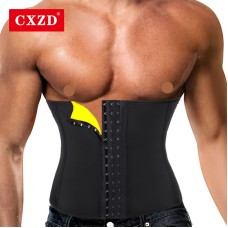 Waist Trainer Belts Sauna Slimming Men Body Shapers Girdle Neoprene Workout Sweat Belly Trimmer Corset for Weight Loss