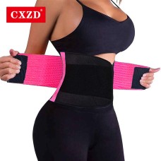  Women Waist Trainer Breathable Sweat Belt Cincher Body Shaper Girdle Fat Burn Belly Slimming Band for Weight Loss Fitness